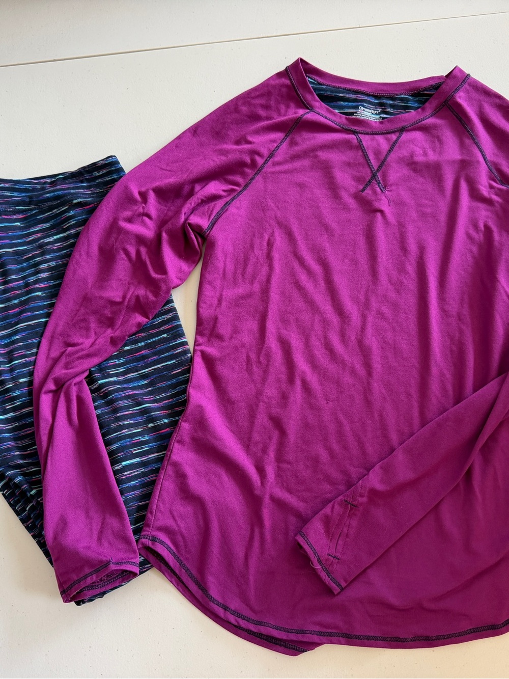 Cuddleduds Climatelite top and bottom sz small